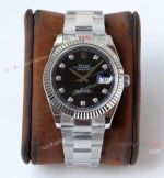 Swiss Copy Rolex Datejust II VR Factory Swiss 3235 Watch  Black Dial with Diamond_th.jpg